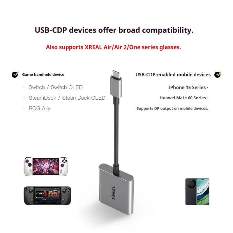 XREAL Hub USB-C Adapter for AR - Gaming Console Rog Ally recension och pris