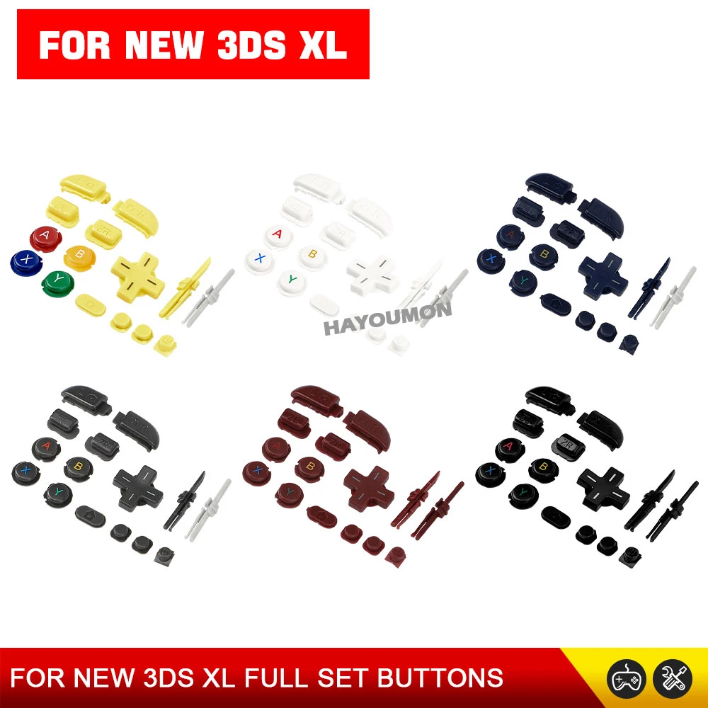 ABXY D-Pad Buttons For NEW 3DS - Gaming Console Buttons recension och pris
