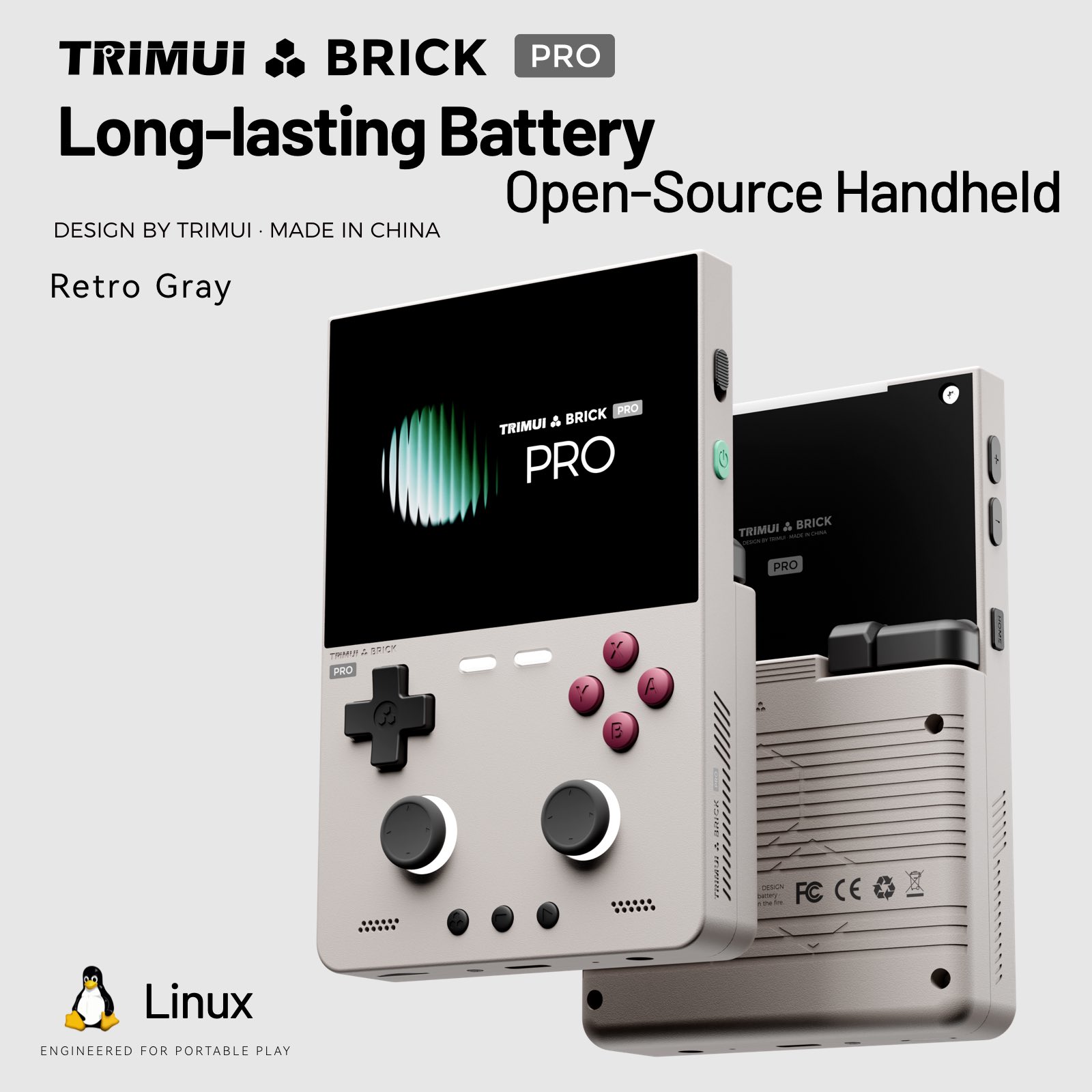 TRIMUI BRICK PRO Open Source L - Gaming Console Under 5000 recension och pris