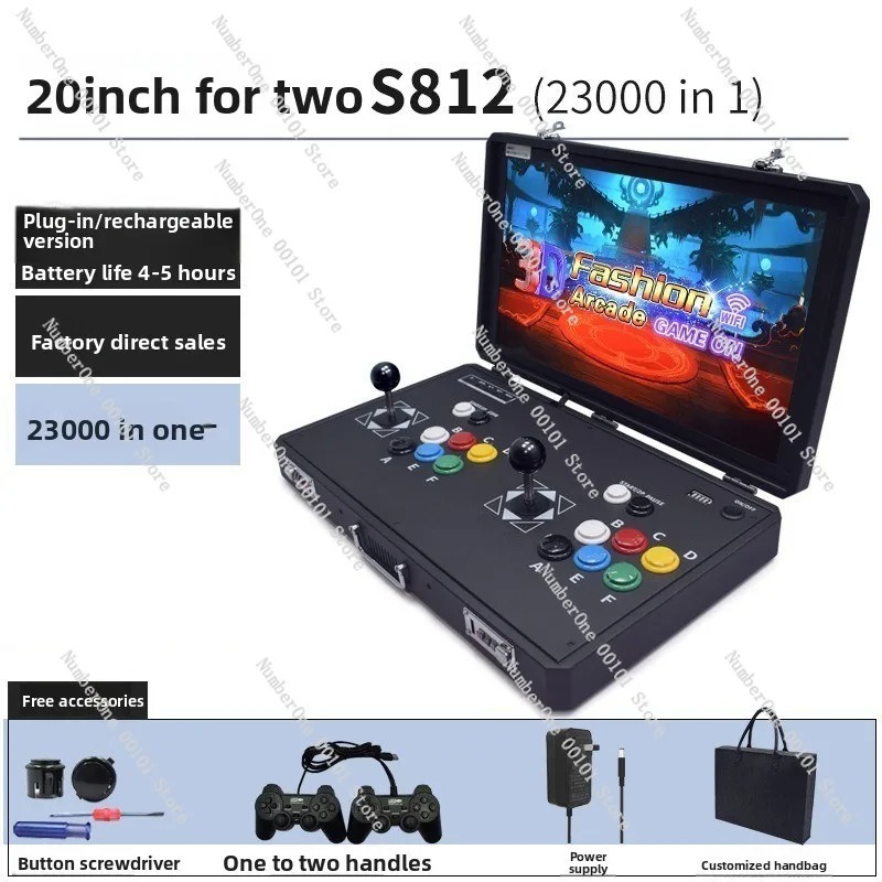 Portable Retro Arcade Game Con - Gaming Console In Tv recension och pris