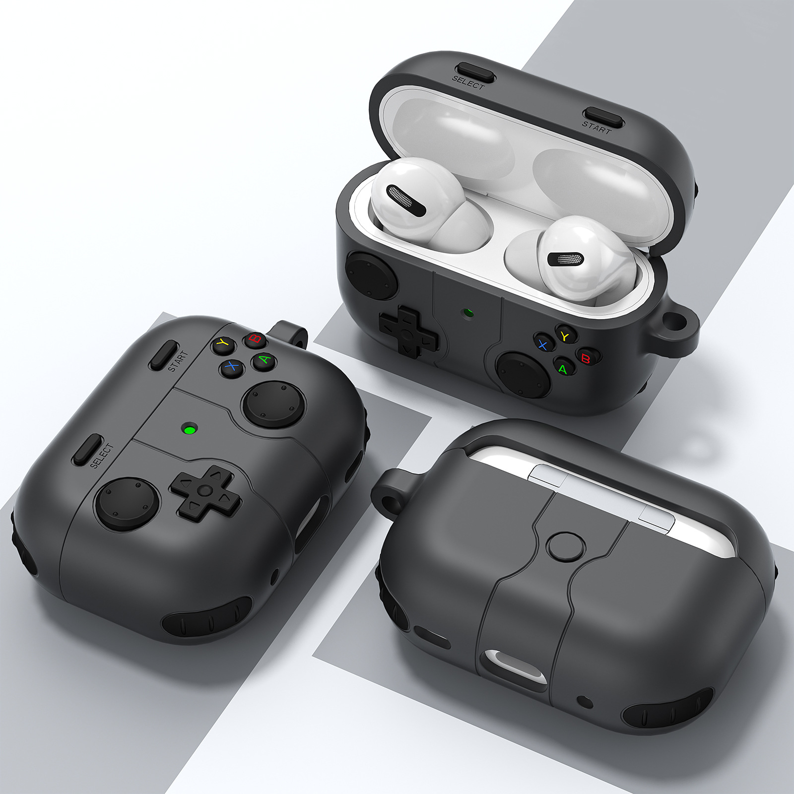 Case For AirPods Pro 3 2 4 3D  - Gaming Console Keychain recension och pris