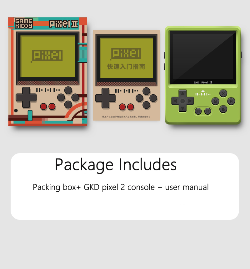 GKD Pixel2 Metal Retro Handhel - Gaming Console Under 5000 recension och pris